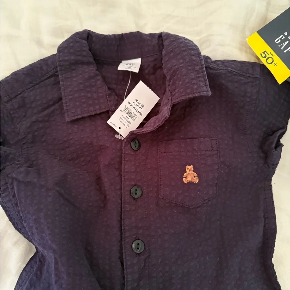 NWT Baby GAP Matching Set in Navy Blue - Picture 4 of 4